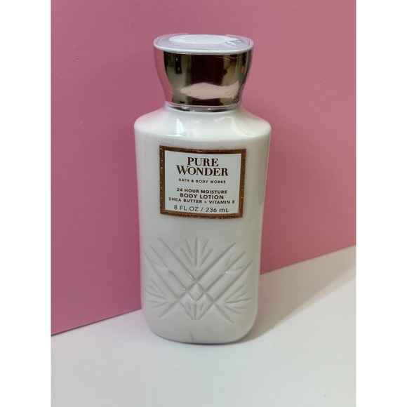 Bath & Body Works Other - Bath & Body Works ~ "PURE WONDER" ~ 24 Hour Moisture Body Lotion 8 oz